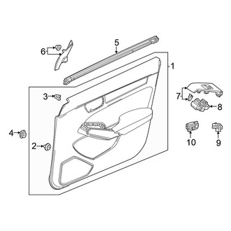 Honda OE - Front Door - Interior Trim