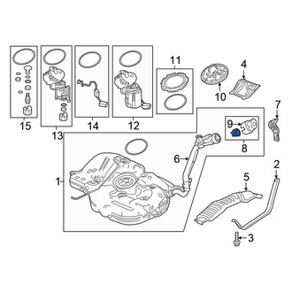 Honda OE - Fuel Filler Neck Adapter