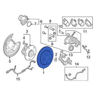 Honda OE - Front Disc Brake Rotor