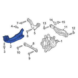 Honda OE - Rear Left Suspension Control Arm
