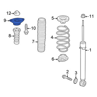 Honda OE - Rear Suspension Shock Absorber Mount