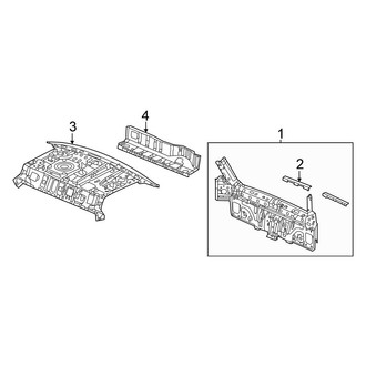 Honda OE - Rear Body & Floor - Rear Body (Sedan)