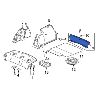 Honda OE - Rear Rear Body Panel Trim Panel