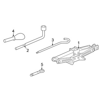 Honda OE - Rear Body & Floor - Jack & Components (Sedan)
