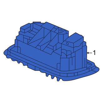 Honda OE - Rear License Plate Light Assembly