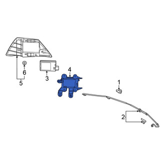 Honda OE - Left Blind Spot Detection System Warning Sensor Bracket