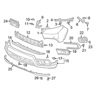 Honda OE - Front Bumper & Grille - Bumper & Components (Bumper Cover & Trim)
