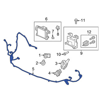Honda OE - Front Parking Aid System Wiring Harness