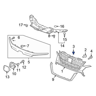Honda OE - Grille Retainer