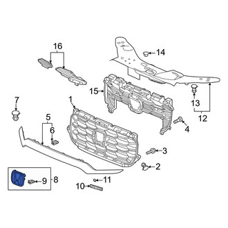 Honda OE - Front Grille Emblem