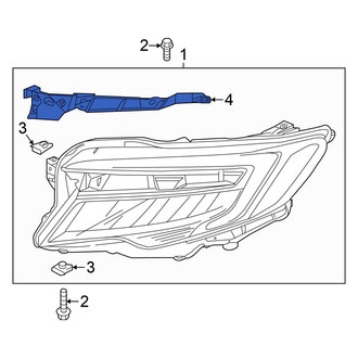 Honda OE - Right Headlight Bracket