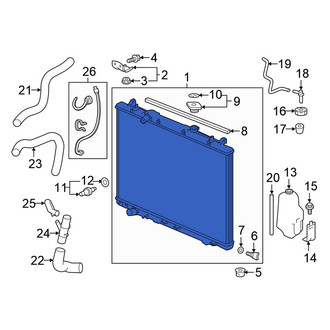 Honda OE - Radiator