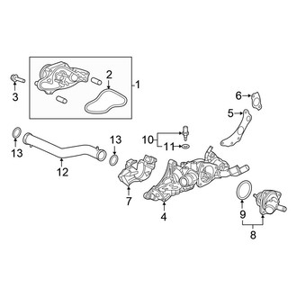 Honda OE - Cooling - Water Pump