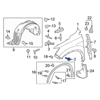Honda OE - Fender Bolt