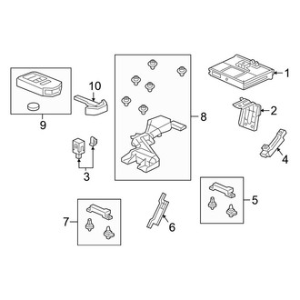 Honda OE - Electrical - Keyless Entry Components