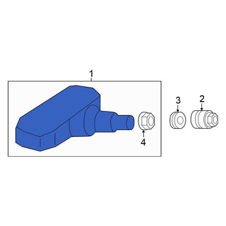 Honda OE - Tire Pressure Monitoring System (TPMS) Sensor