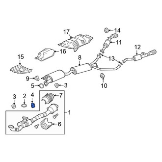 Honda OE - Exhaust System Hanger