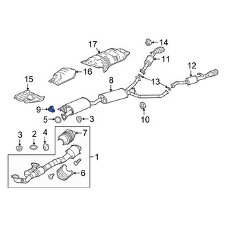 Honda OE - Exhaust System Hanger