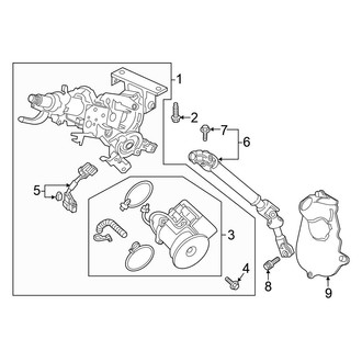 Honda OE - Steering Column Assembly