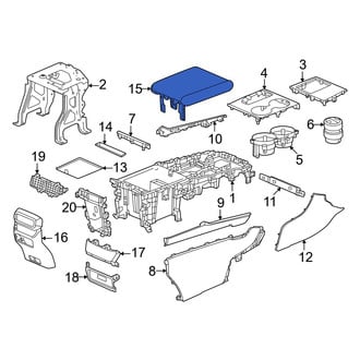 Honda OE - Console Armrest