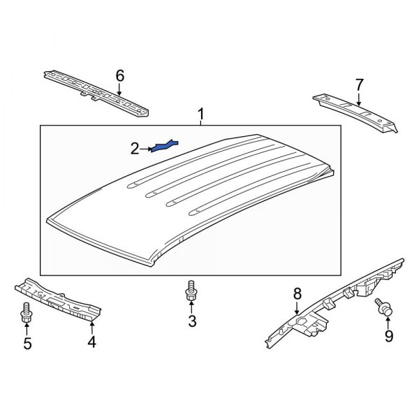 Roof Panel Bracket