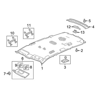 Honda OE - Roof - Interior Trim