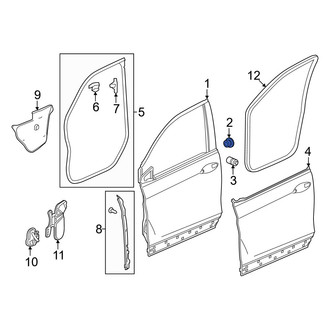 Honda OE - Door Shell Grommet