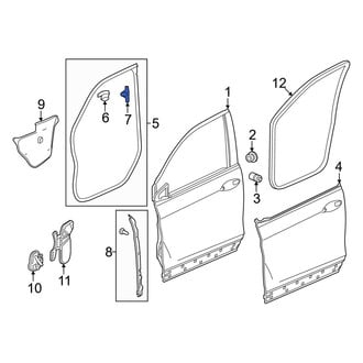 Honda OE - Hood Seal Clip