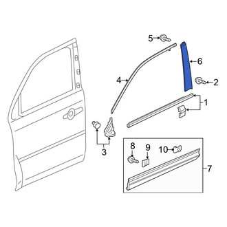 Honda OE - Rear Right Forward Door Applique