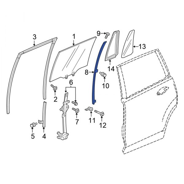 Door Window Division Bar