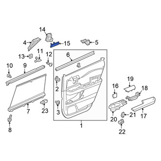 Honda OE - Tie Down Hook Cap