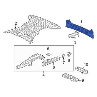 Honda OE - Rear Rear Body Panel