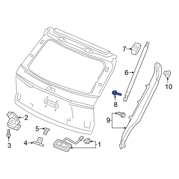 Liftgate Lift Support Bolt