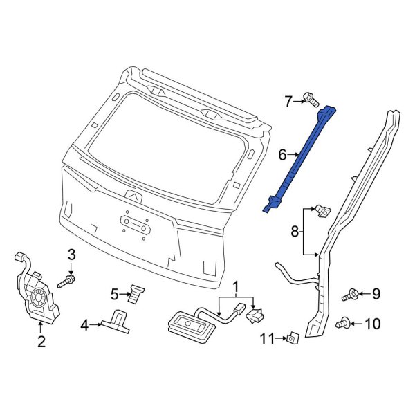 Liftgate Lift Support