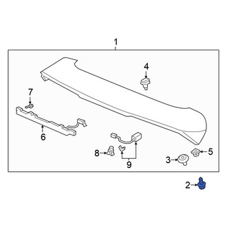 Honda OE - Spoiler Bolt