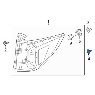Honda OE - Tail Light Grommet