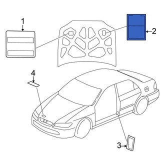 Honda OE - Engine Decal