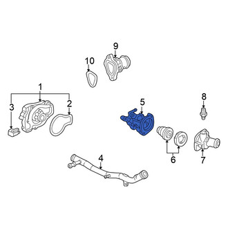 Honda OE - Upper Engine Coolant Thermostat Housing