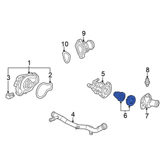 Honda OE - Engine Coolant Thermostat