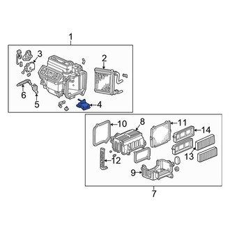 Honda OE - HVAC Blend Door Actuator