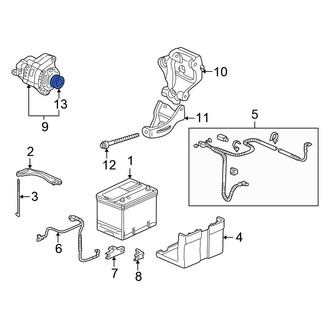 Honda OE - Alternator Pulley