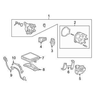 Honda OE - Electrical - Ignition System (USA Only), (Sedan 3.0L)