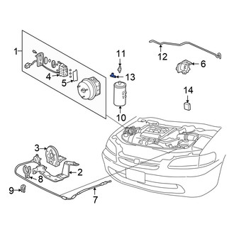 Honda OE - Vacuum Line Adapter