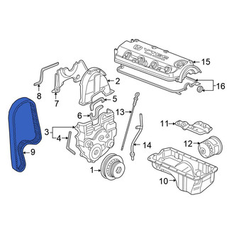 Honda OE - Engine Timing Belt