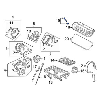 Honda OE - Outer Engine Valve Cover Bolt