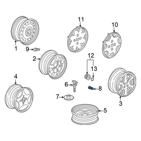 Wheel Lug Nut