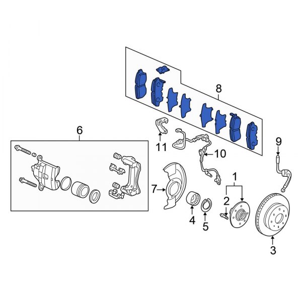 Disc Brake Pad Set