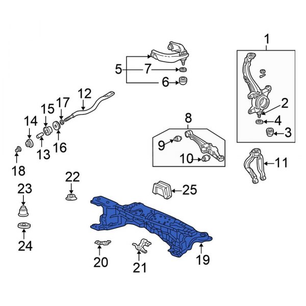 Suspension Subframe Crossmember