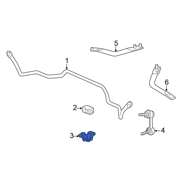 Suspension Stabilizer Bar Bracket