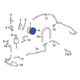 Honda OE - Power Steering Pump Pulley